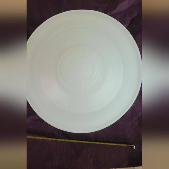 Princess House 1985 Crystal Heritage Frosted Cookie Jar w/lid - Picture 6 of 7